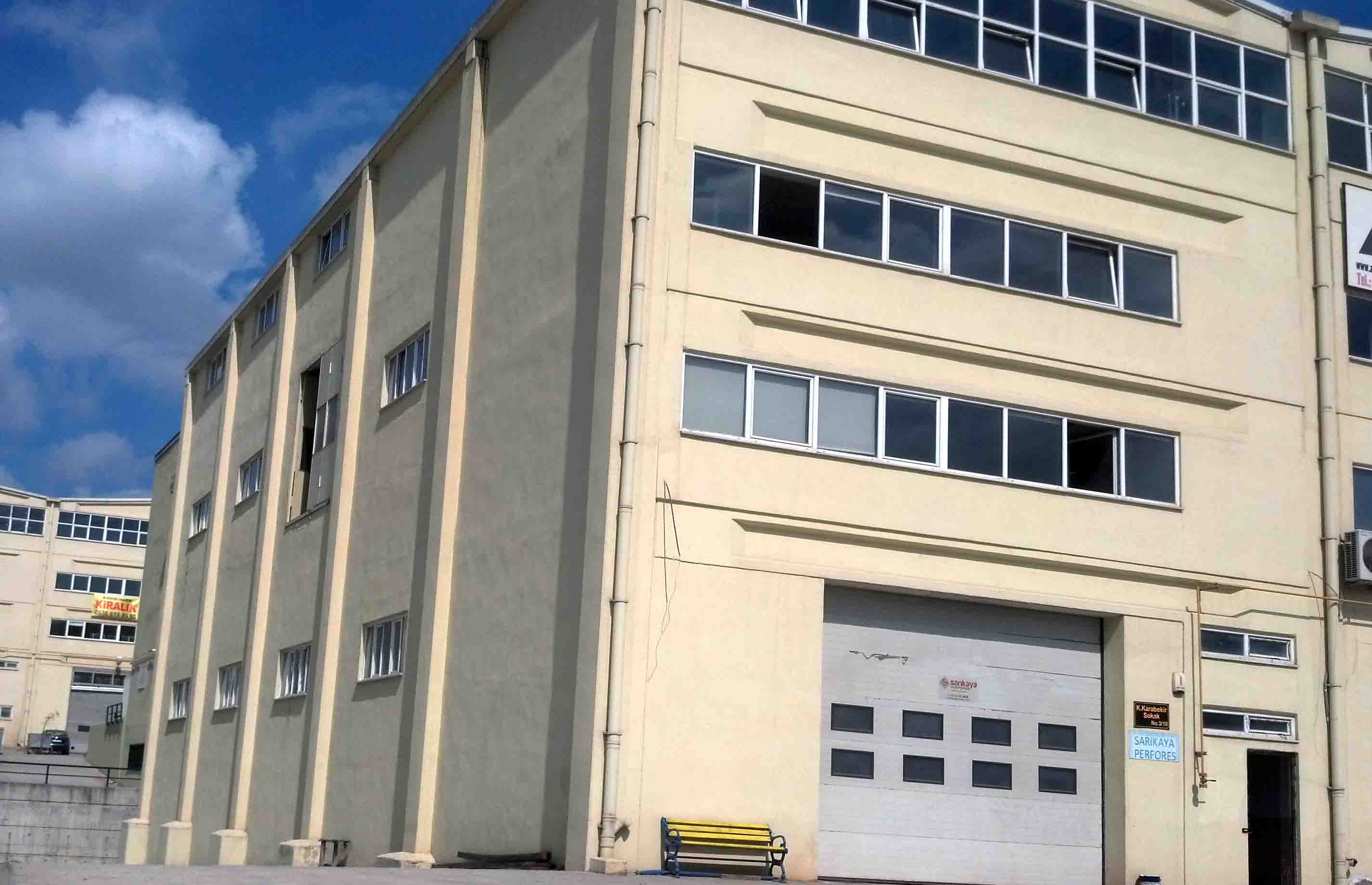 Sarıkaya Perfores rulo delikli sac üretim tesisi — Güzeller OSB, Gebze / Kocaeli